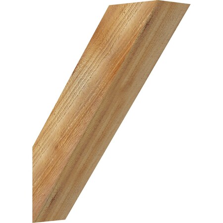 4"W x 14"D x 18"H Traditional Rough Sawn Knee Brace, Western Red Cedar